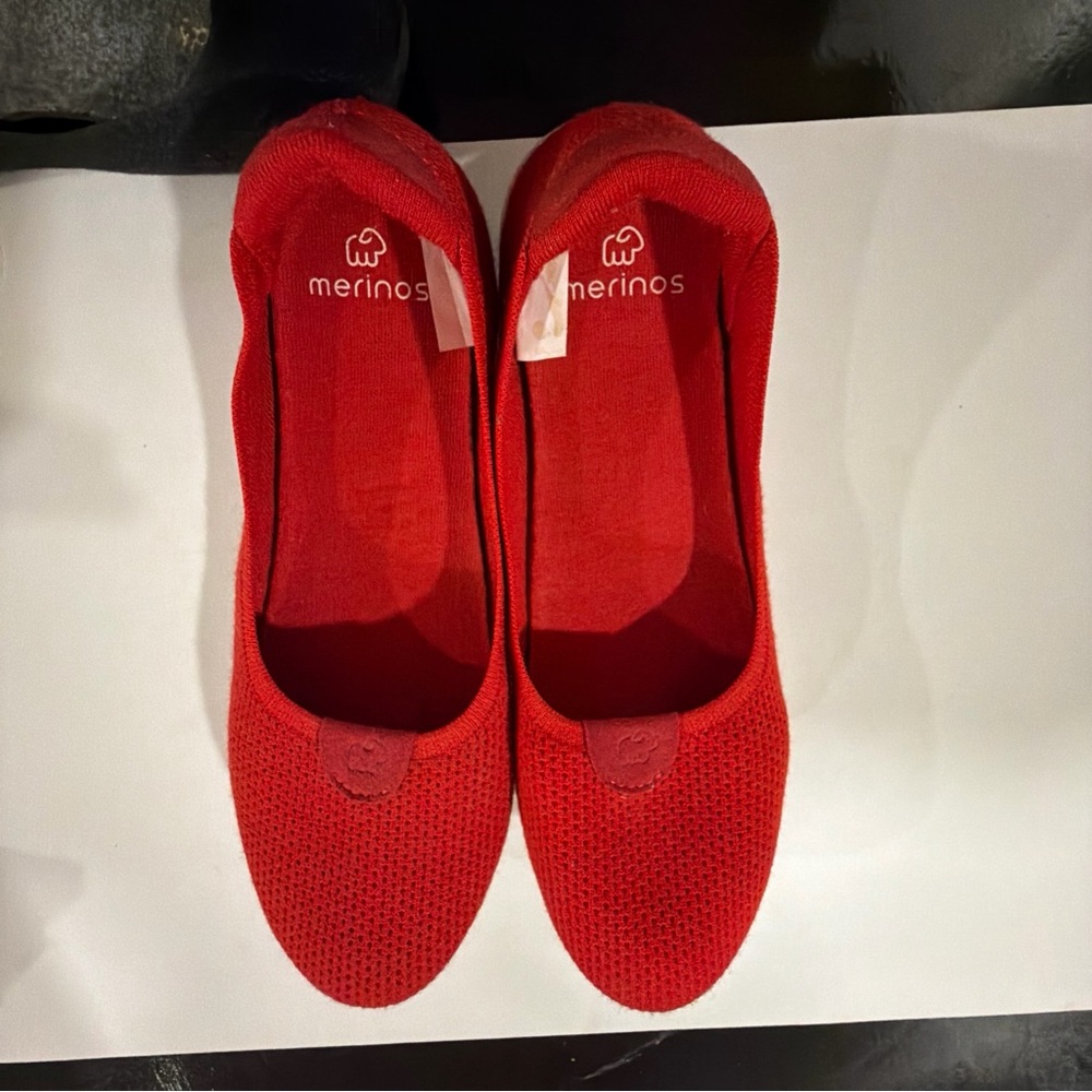 Merinos Women's dark Red Loafers